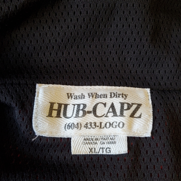 Budweiser Nylon Jacket XL Red Embroidered logos Mens Extra Large Hub-Capz - Picture 10 of 15